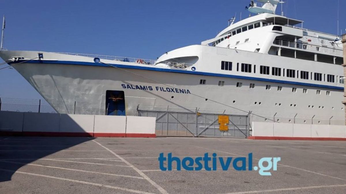 Θεσσαλονίκη: Αυτό είναι το κρουαζιερόπλοιο που έφερε στην πόλη πάνω από 600 τουρίστες [pics]