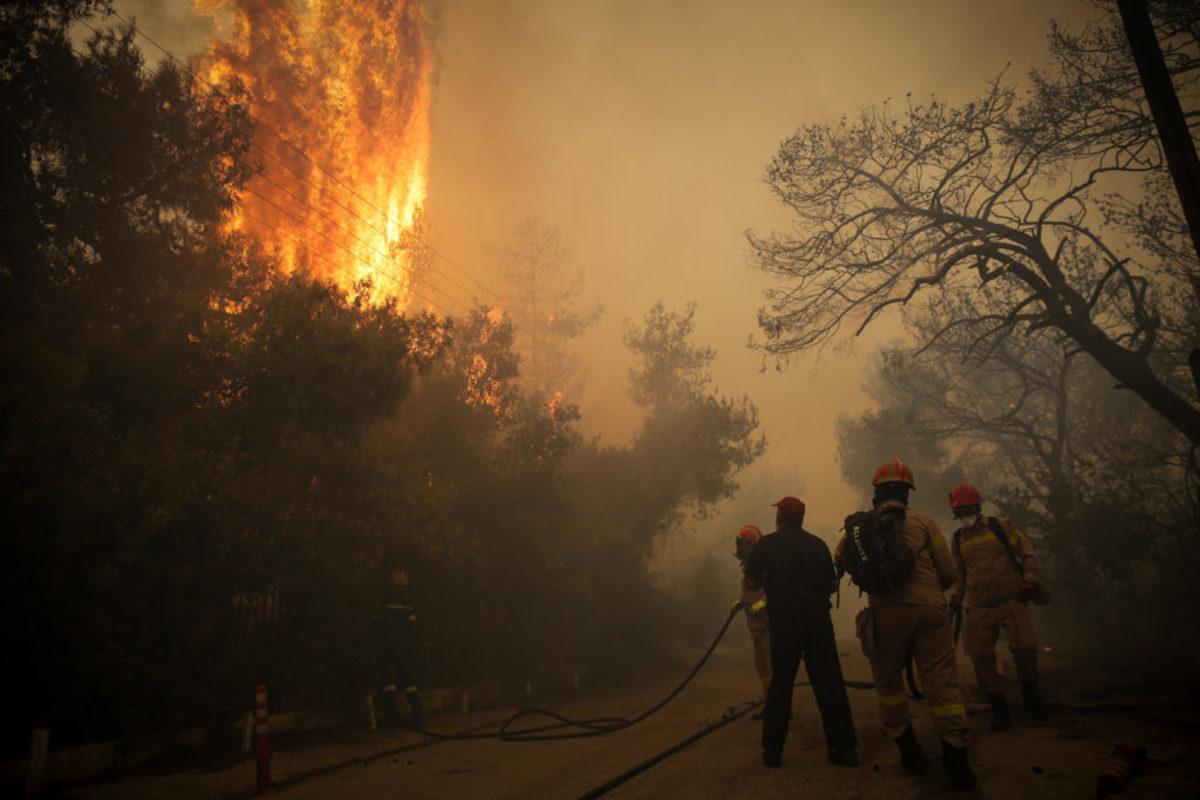 Κινέτα: Αναζωπυρώσεις σε δύσκολα σημεία – Ο πύρινος εφιάλτης επέστρεψε για κατοίκους και πυροσβέστες!