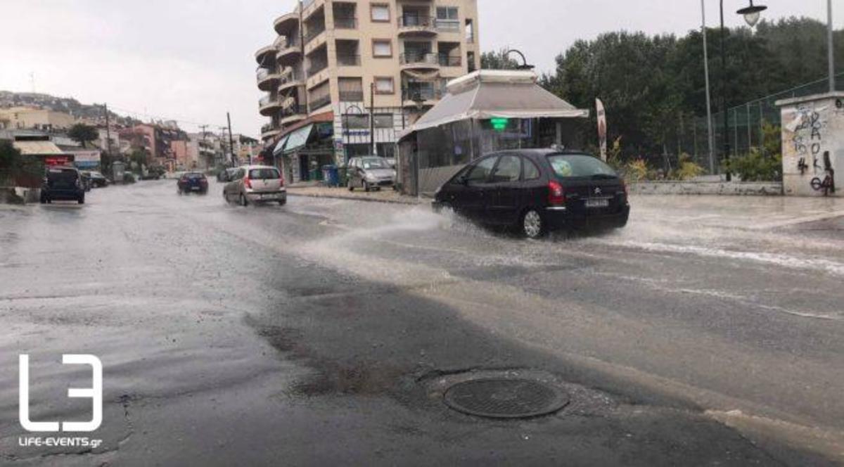 Καταιγίδα αναστάτωσε και τη Θεσσαλονίκη – video [pics]