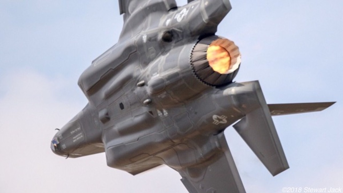 Από άλλον πλανήτη η επίδειξη του F-35 για τα 100 χρόνια της RAF