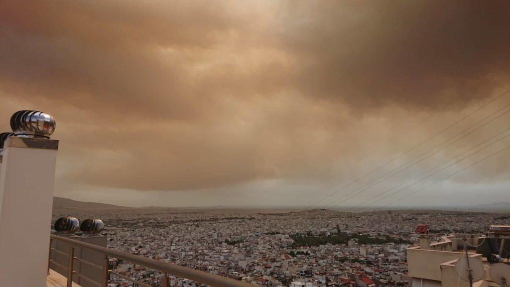 Φωτιά τώρα στην Κινέτα – Εικόνες που κόβουν την ανάσα