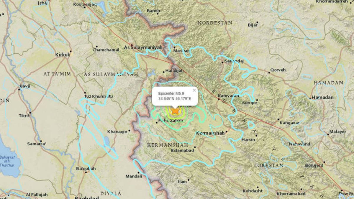 Σεισμός 5,9 Ρίχτερ στο Ιράν – Δεκάδες τραυματίες