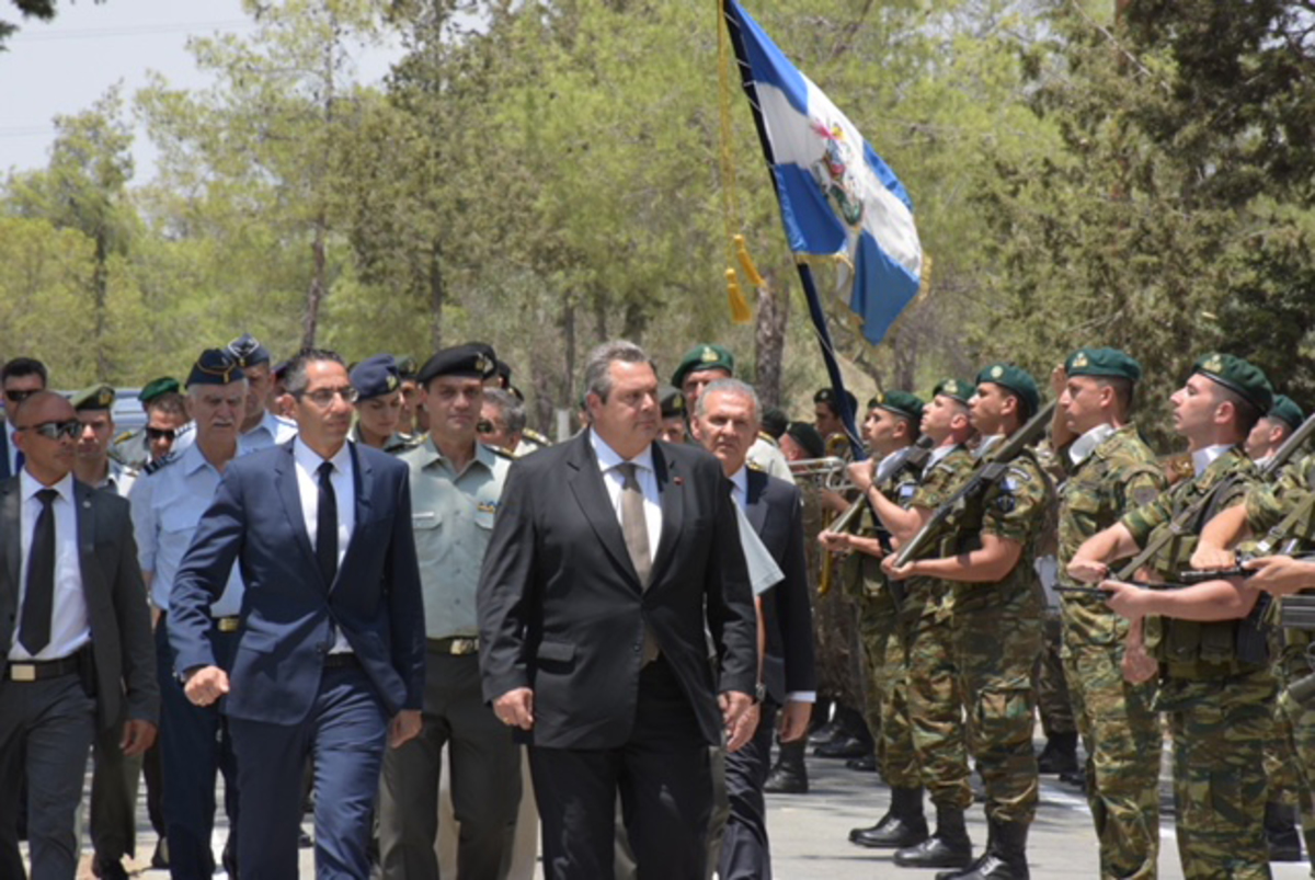 Αποδοκίμασαν τον Πάνο Καμμένο σε εκδήλωση για την εισβολή στην Κύπρο – 12 συλλήψεις