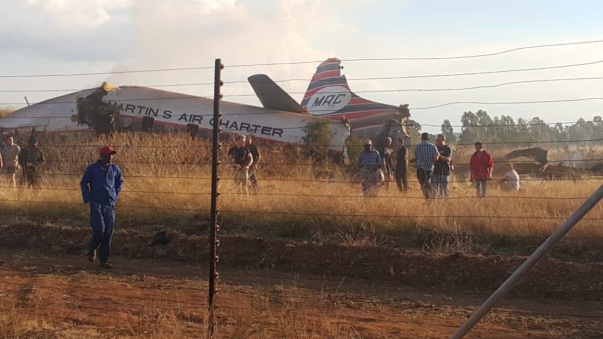 Συντριβή αεροσκάφους στην Νότια Αφρική – Ένας νεκρός και 20 τραυματίες
