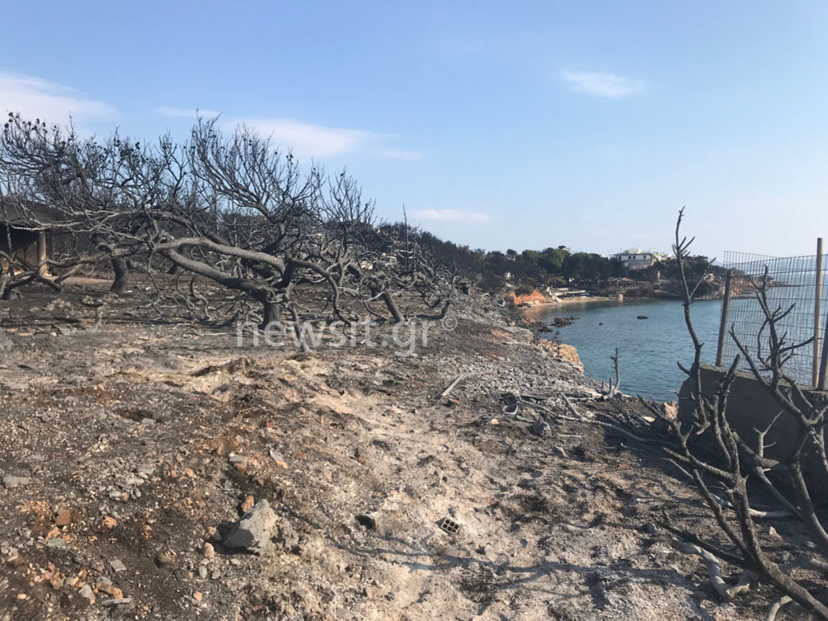 Φωτιά στην Αττική: Εδώ γράφτηκε το μεγαλύτερο κεφάλαιο της τραγωδίας στο Μάτι – video