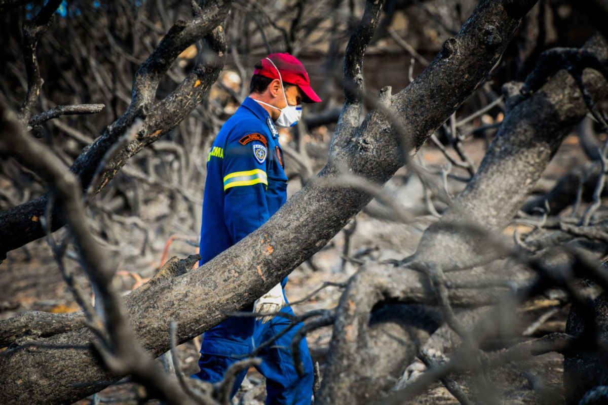 Εθελοντές πυροσβέστες: Δεν μείναμε νηστικοί στην πυρκαγιά της Ανατολικής Αττικής