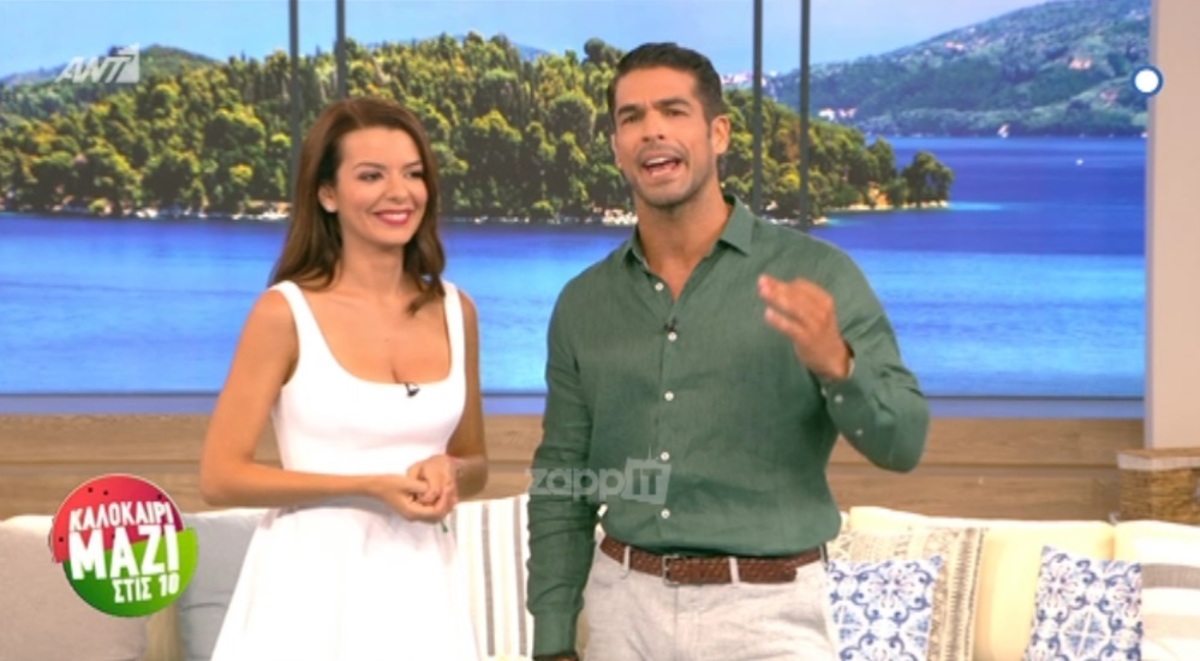 Πρεμιέρα για Νικολέττα Ράλλη και Νίκο Αναδιώτη στο καλοκαιρινό πρωινό του ΑΝΤ1!