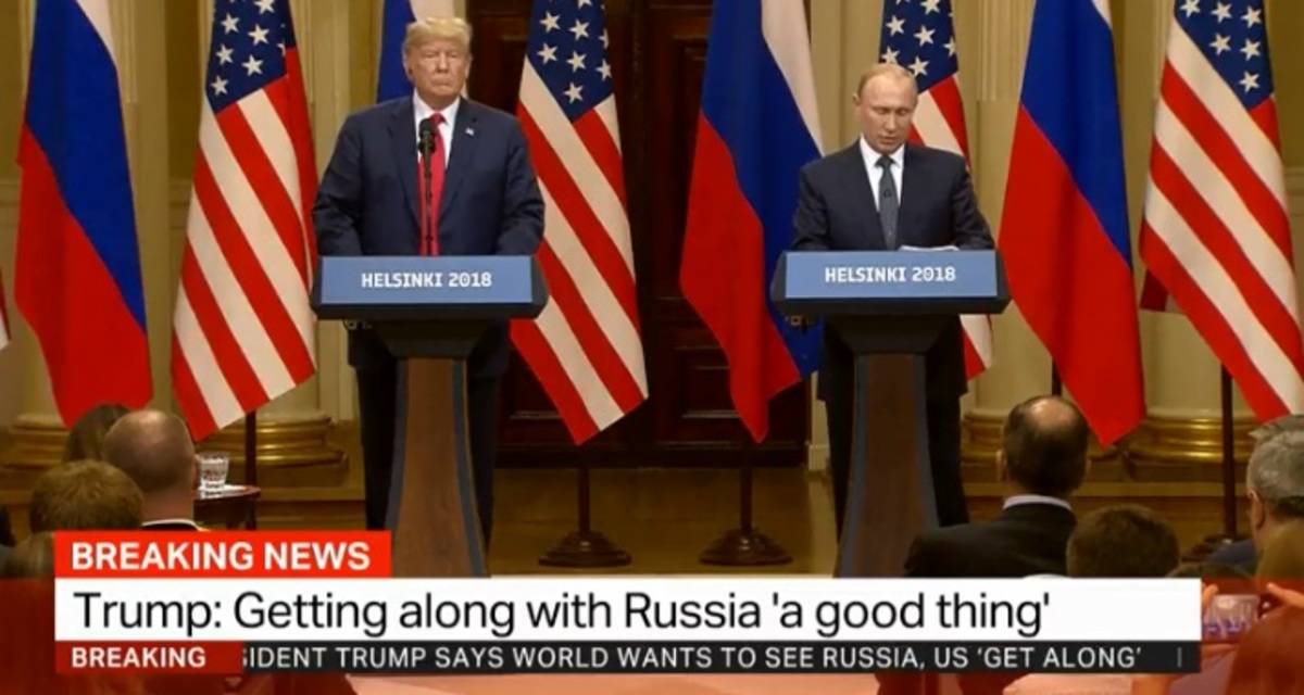Τα βλέμματα στο Ελσίνκι! Πούτιν: "Ήθελα να κερδίσει ο Τραμπ στις εκλογές" - "Καμία συμπαιγνία με τη Ρωσία" τόνισε ο Αμερικανός πρόεδρος
