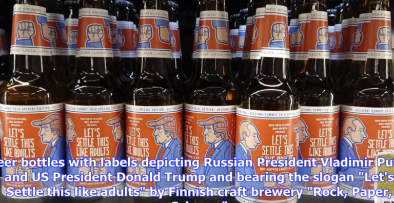 Οι Φινλανδοί έφτιαξαν ειδική μπίρα για…την συνάντηση Τραμπ – Πούτιν [video]