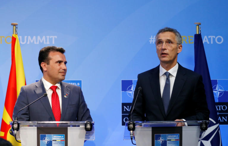 Στόλτενμπεργκ: Αν η ΠΓΔΜ δεν εφαρμόσει πλήρως τη συμφωνία των Πρεσπών δε θα μπει στο ΝΑΤΟ