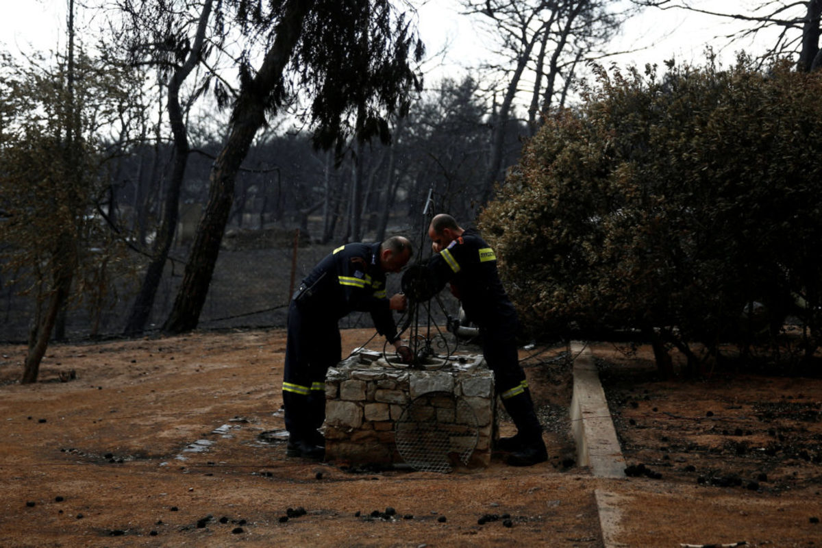 Σήμα κινδύνου για το νερό και το οξυγόνο στα καμμένα της Ανατολικής Αττικής