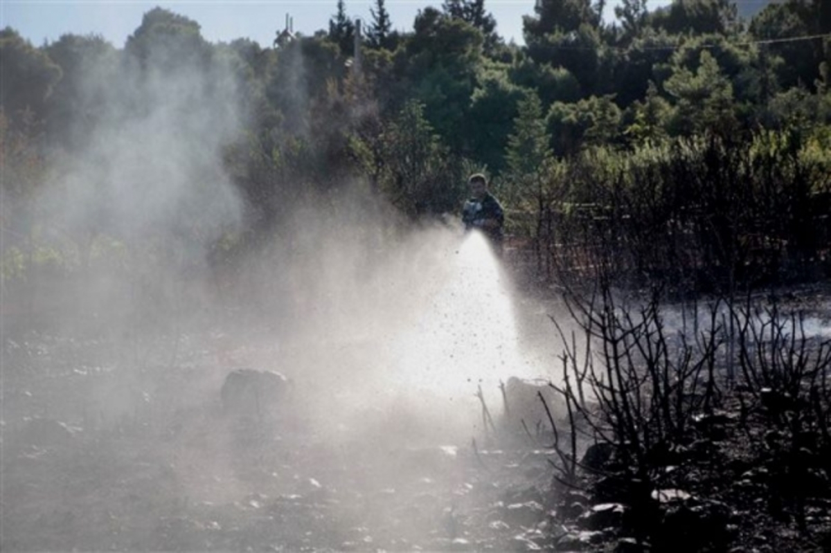 Σύλληψη άνδρα για τη φωτιά στην Κρήτη