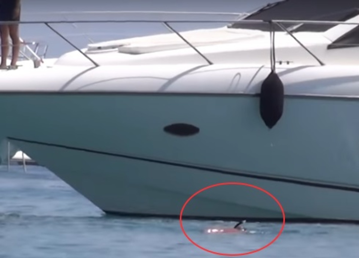 Παραλίγο να “θερίσει” κολυμβητή μια θαλαμηγός στη Μύκονο! – video