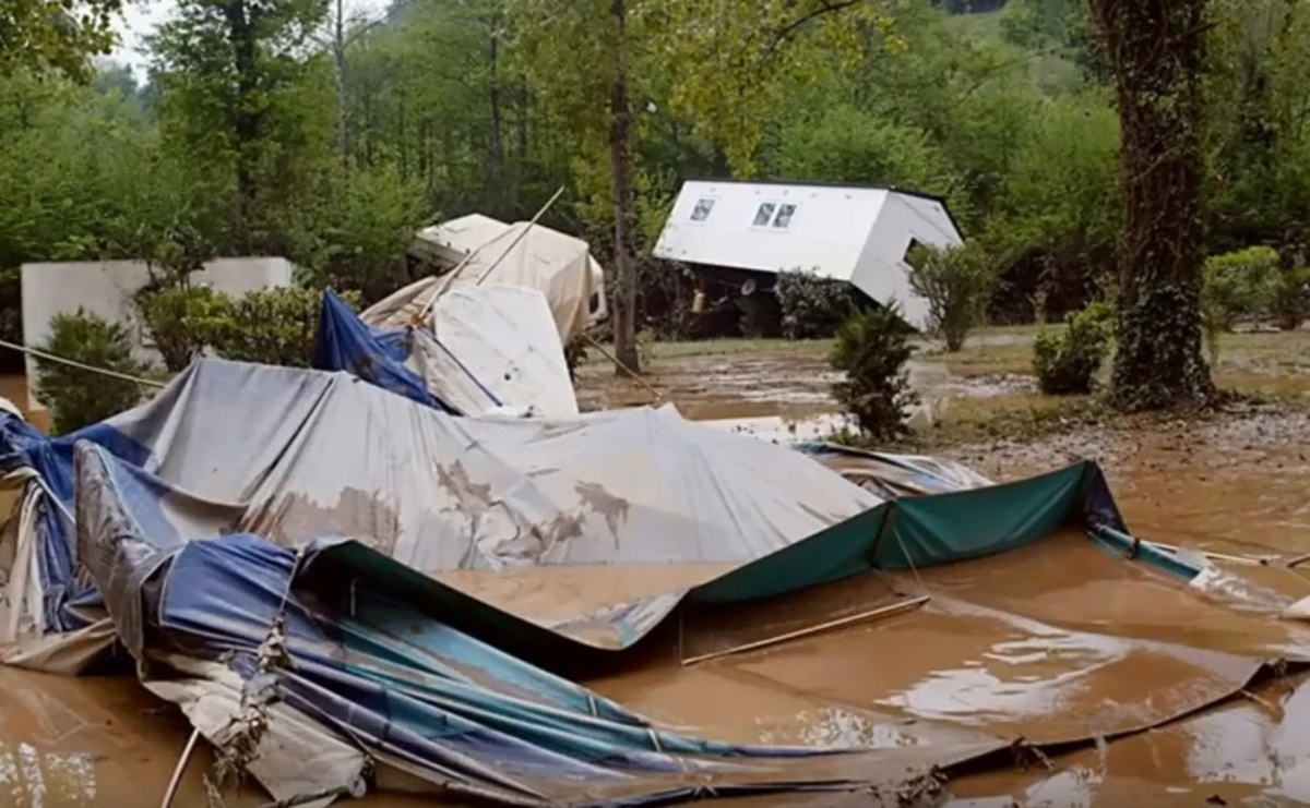 Πλημμύρες στη νότια Γαλλία – Ένας αγνοούμενος, απομακρύνθηκαν πάνω από 750 κατασκηνωτές κάμπινγκ – Video