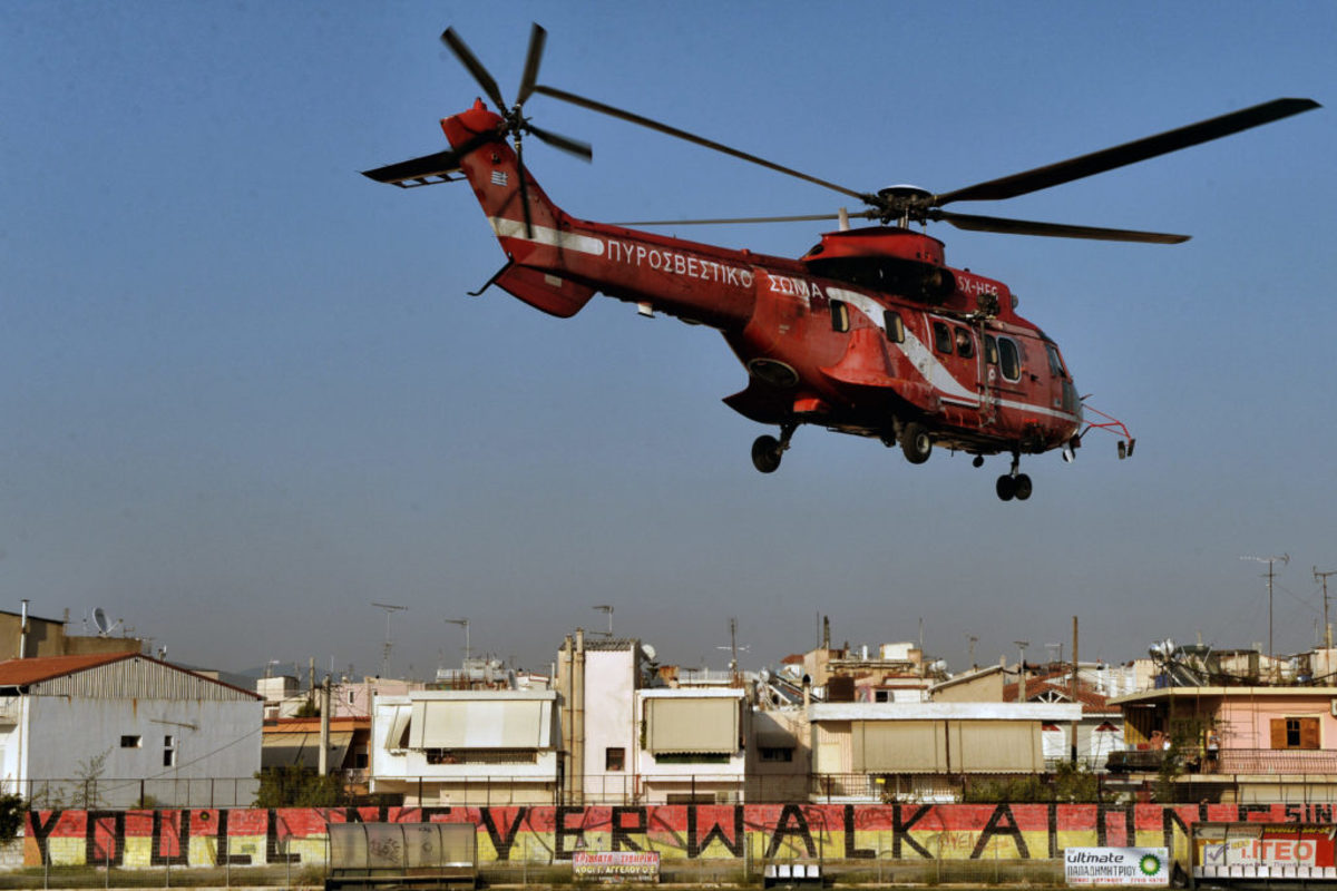Θεσσαλονίκη: Αεροδιακομιδή 47χρονου από την Χαλκιδική στο νοσοκομείο Παπανικολάου