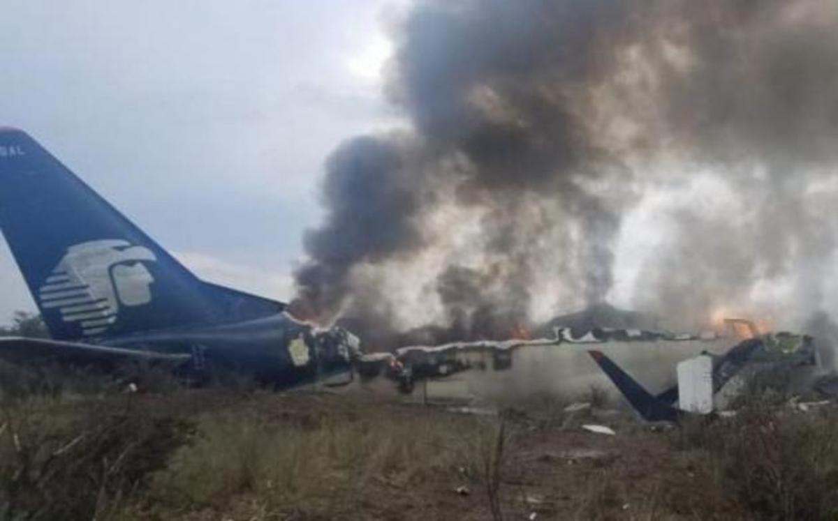 Βίντεο “σοκ” από την συντριβή του Embraer 190 της Aeroméxico! [vid]
