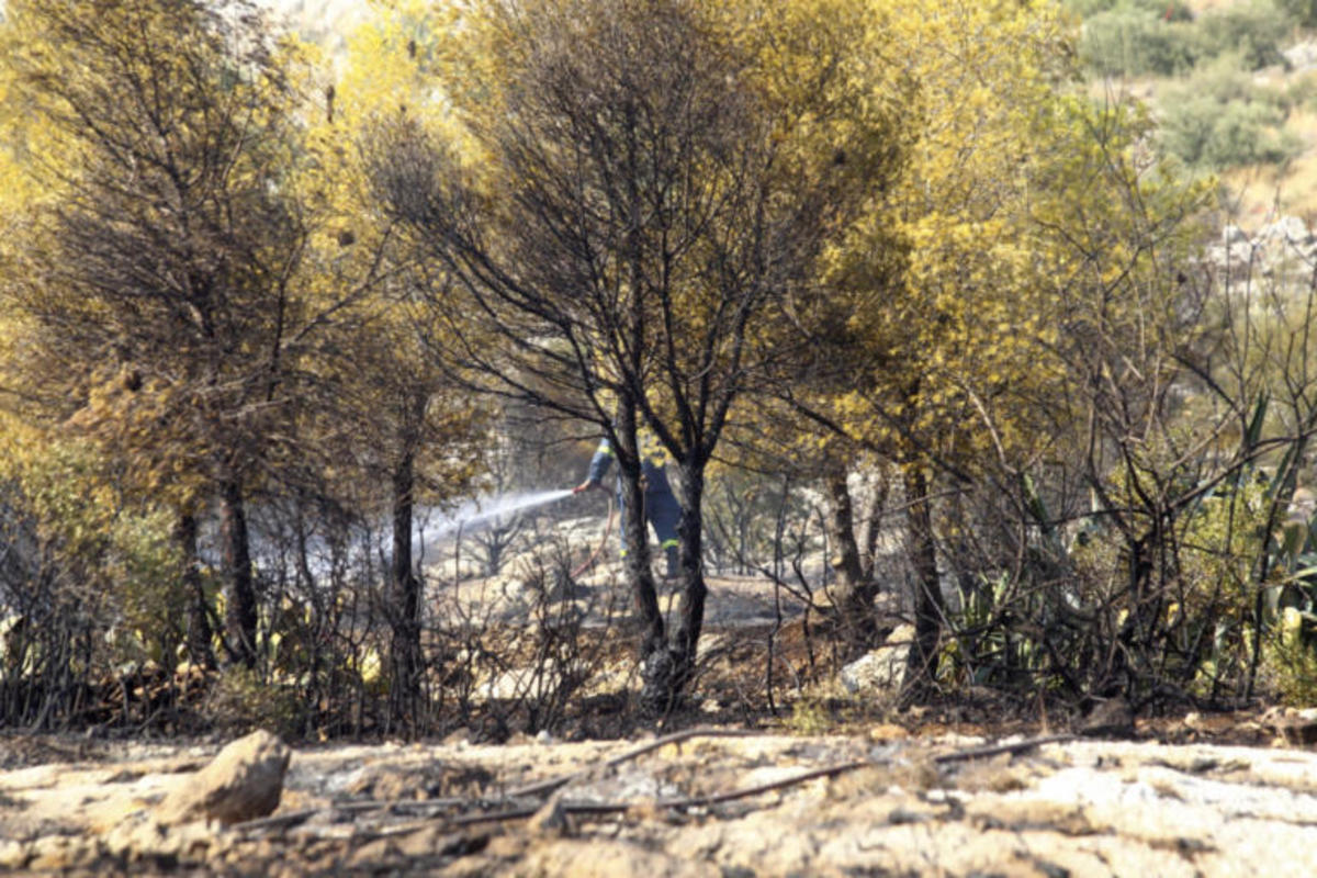 Υπό έλεγχο η φωτιά στο Ρέθυμνο