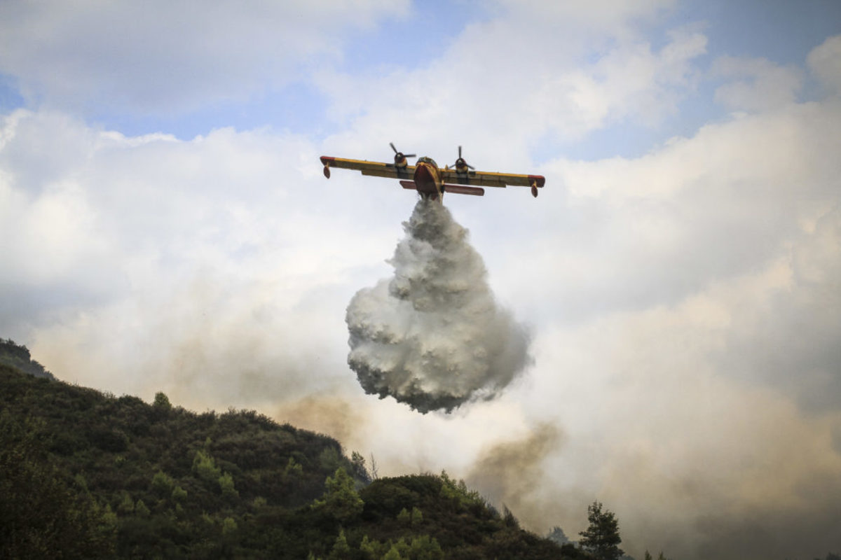 Χανιά: Περιόρισαν τη φωτιά οι πυροσβέστες – Τι λέει ο δήμαρχος Αποκορώνου