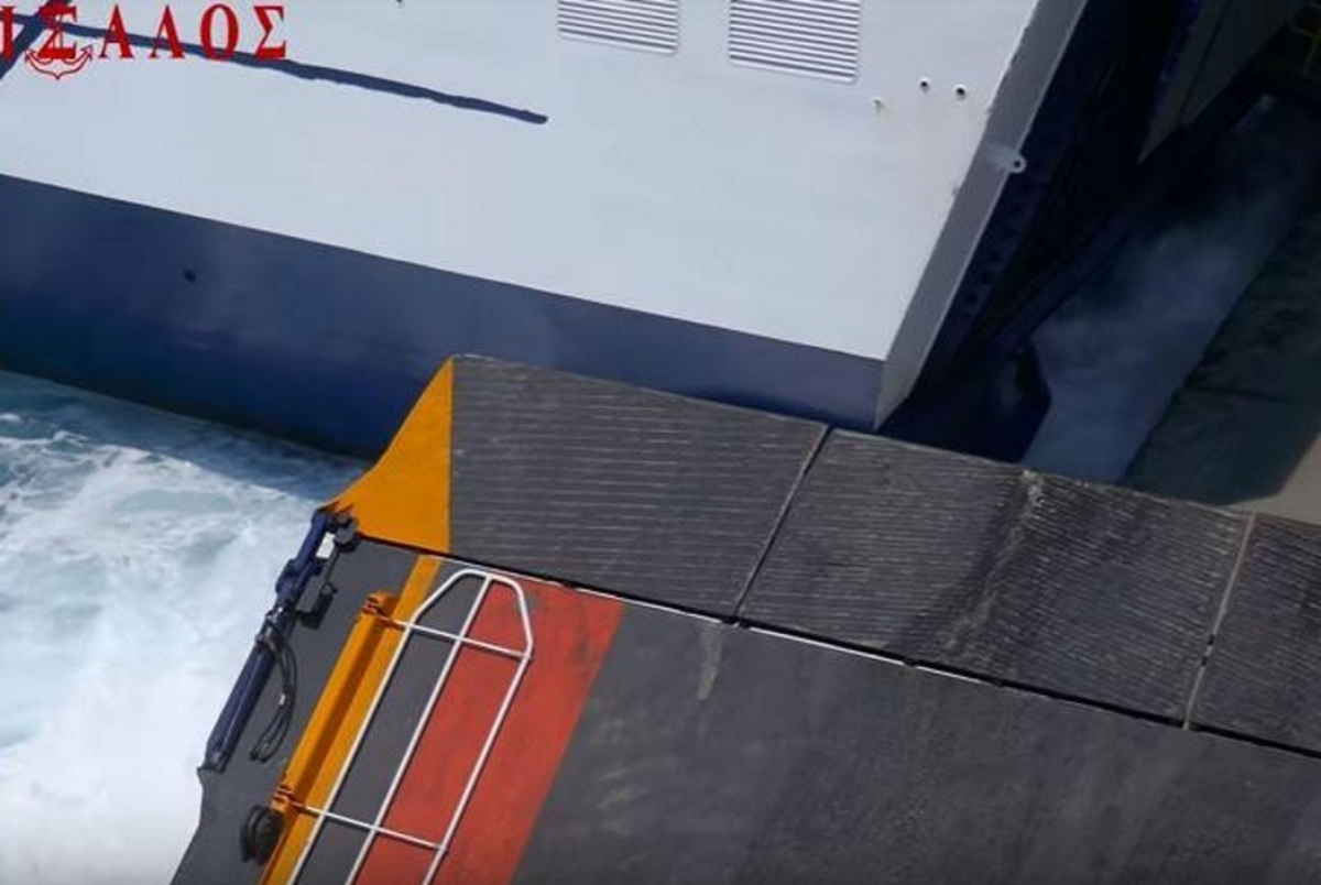 Νάξος: Η μανούβρα του πλοίου στο λιμάνι – Η κίνηση του καπετάνιου που θα θυμούνται για καιρό [vid]