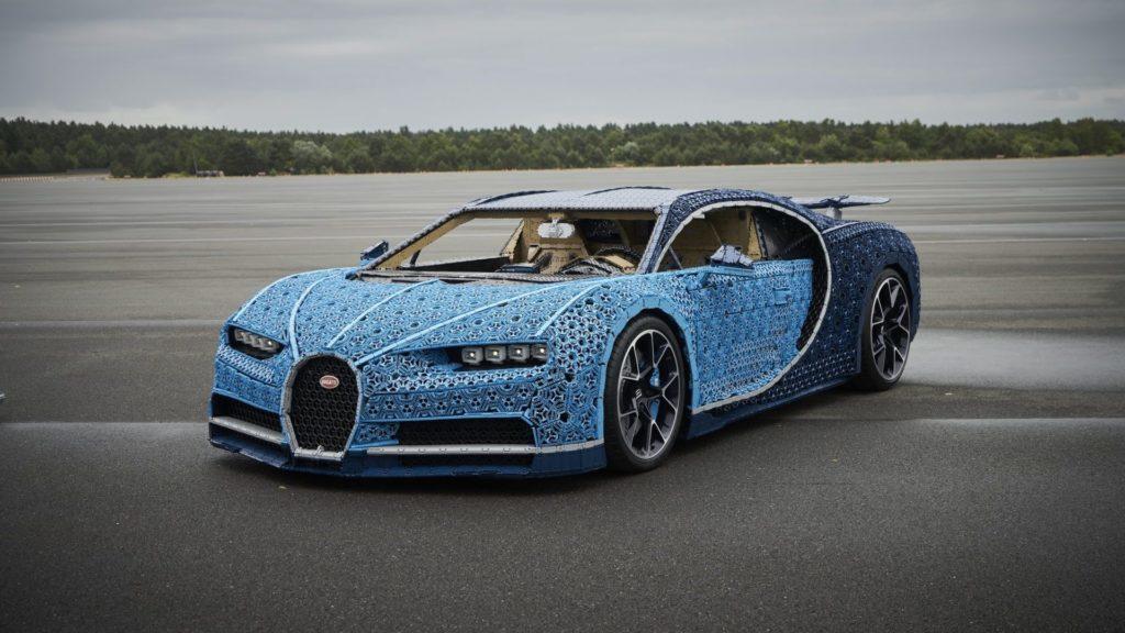 Πλήρως λειτουργική Bugatti Chiron σε φυσικό μέγεθος, από τουβλάκια… LEGO!