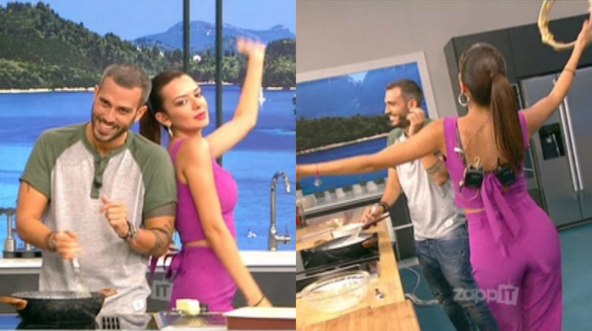 Ίδρωσε ο Γιώργος Τσούλης με το τσιφτετέλι της Νικολέττας Ράλλη!