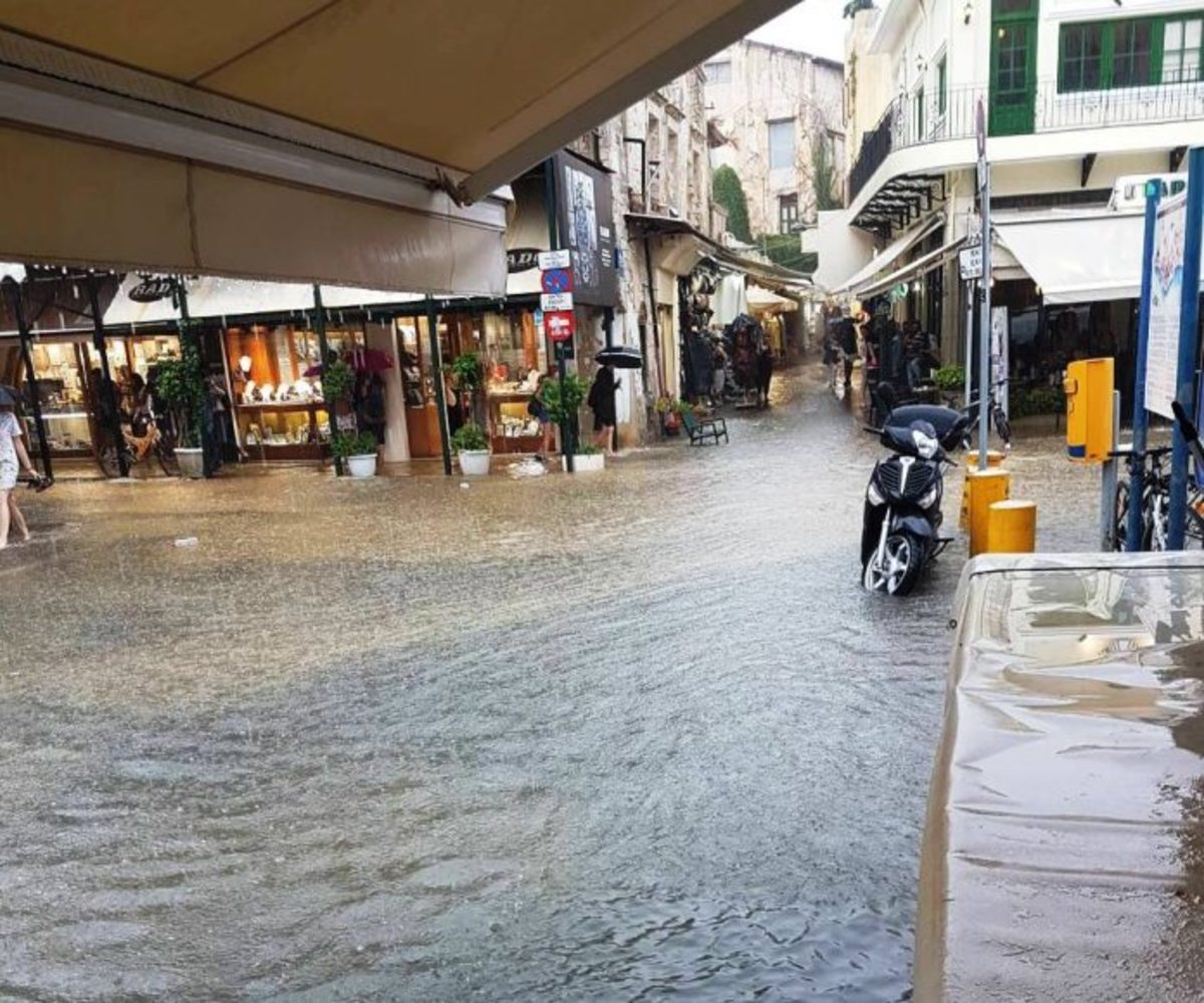 Πλημμύρισαν τα Χανιά [pics]