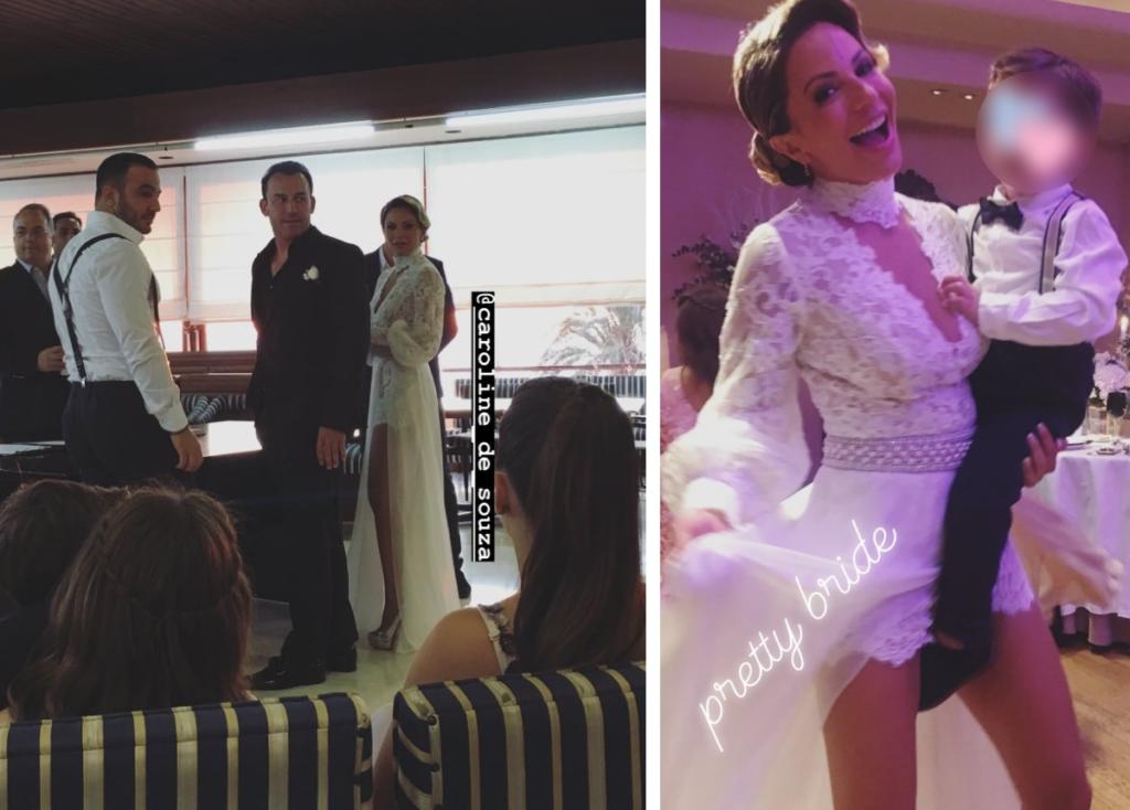 Γάμος στη Βούλα για τον Mr Zagori και την βραζιλιάνα σχεδιάστρια Caroline De Souza! [pics,vids]