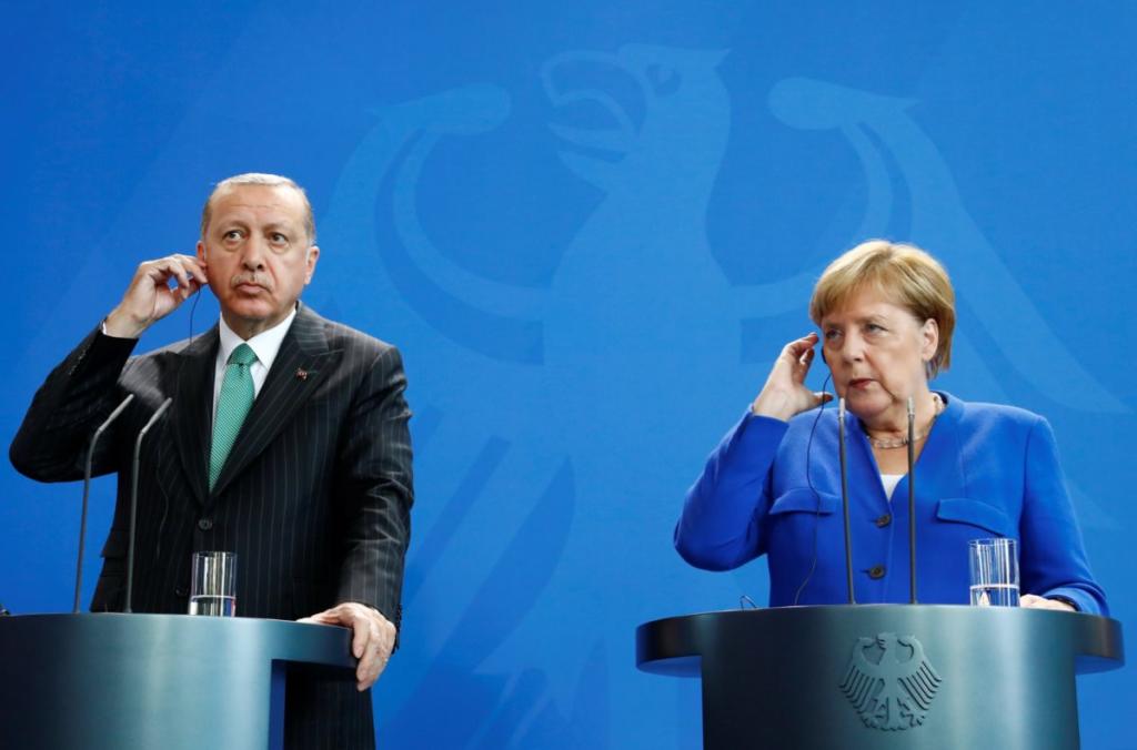 Βερολίνο: Μέρκελ – Ερντογάν ανακοίνωσαν Σύνοδο Κορυφής με Μακρόν – Πούτιν για τη Συρία