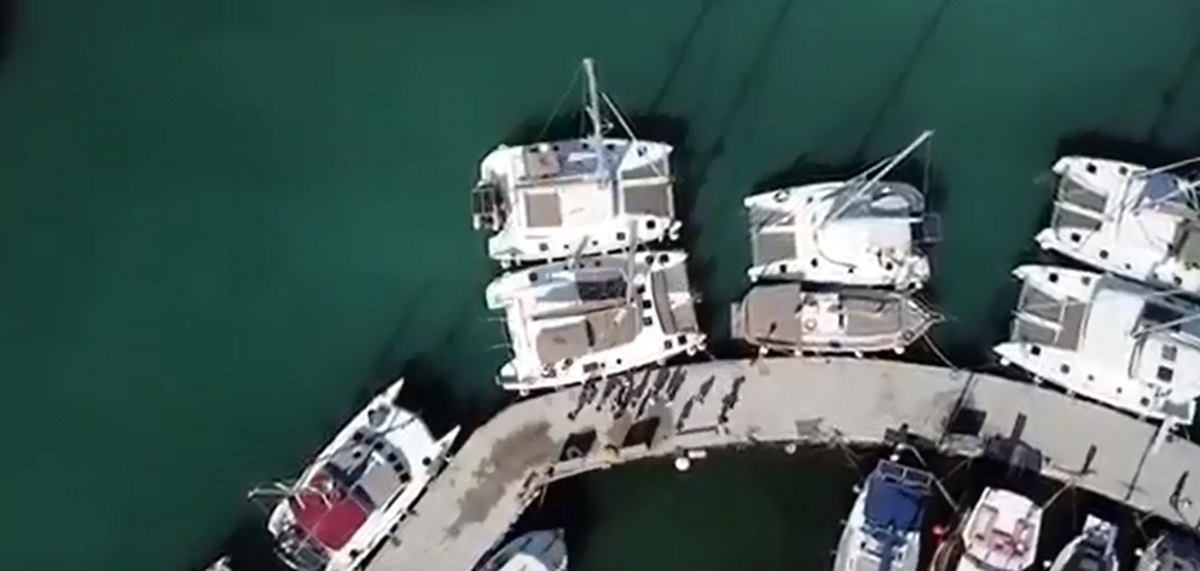 Απίστευτο! Drones της ΑΑΔΕ έκαναν τσακωτούς σκαφάτους φοροφυγάδες – video
