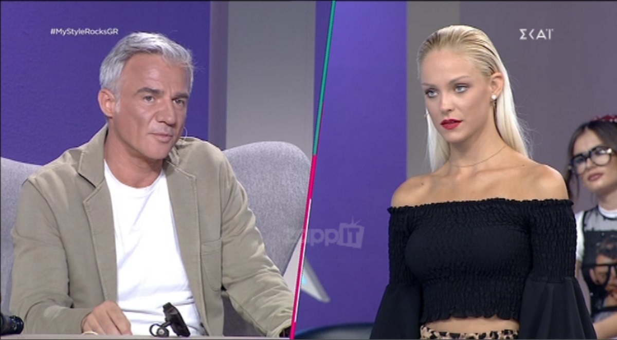 My Style Rocks: “Σκληρή” κριτική από τον Δημήτρη Αργυρόπουλο! «Γιατί ήρθες εδώ; Παίρνεις τη θέση από μία άλλη που ξέρει»