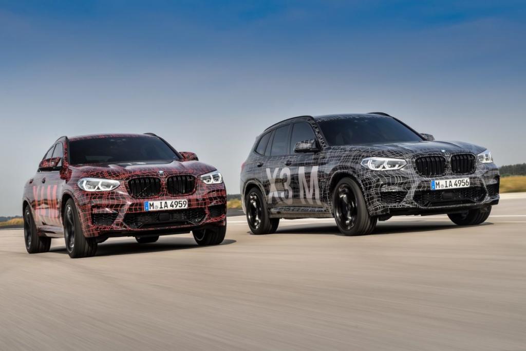 H BMW αποκαλύπτει πρωτότυπα των νέων X3 Μ και X4 M