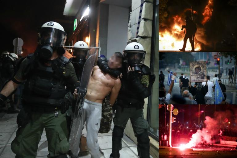 ΔΕΘ: Ακροδεξιοί "έκαψαν" την Θεσσαλονίκη! Φωτιές, σπασμένες τζαμαρίες και χημικά! 8 συλλήψεις - Ανάμεσα τους μία ανήλικη