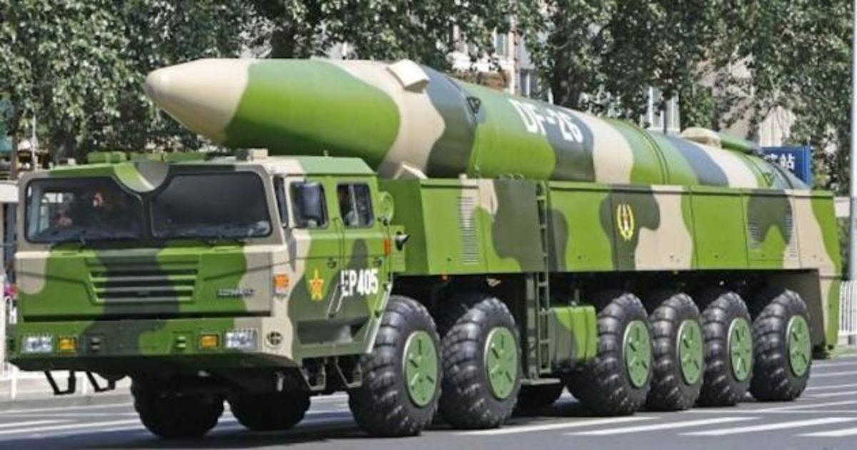 Ο εξολοθρευτής των Αμερικανικών αεροπλανοφόρων το κινεζικό πυραυλικό σύστημα DF-26! [vid]