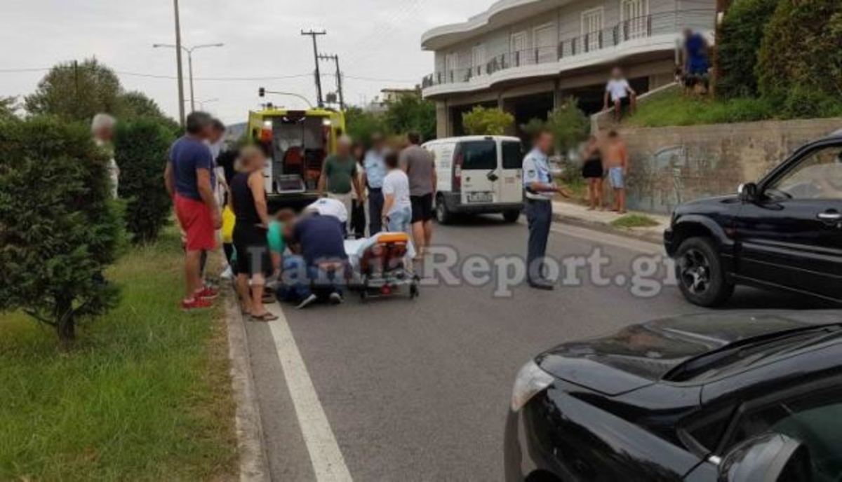 Αυτοκίνητο παρέσυρε μαθητή στη Λαμία -video