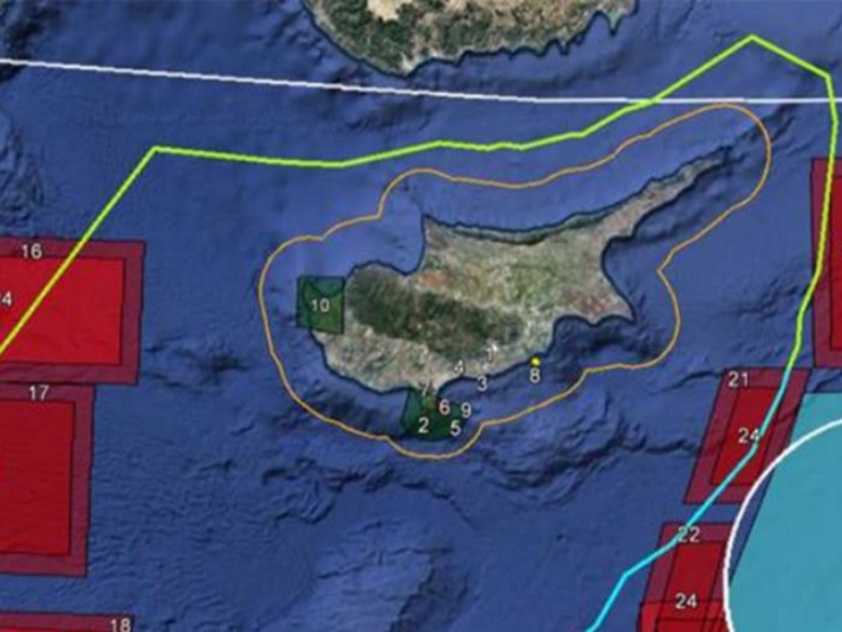 Ρωσικός «κλοιός» γύρω από Κύπρο με Notam και Navtex [pic]