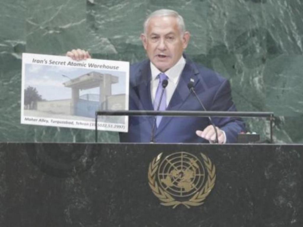 Ο Νετανιάχου έδωσε στεγνά το Ιράν στη διεθνή κοινότητα για τα πυρηνικά! [pic]