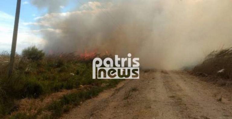 Πύργος: Μεγάλη φωτιά στη Σπιάτζα απειλεί σπίτια – Η μάχη των πυροσβεστών υπό αντίξοες συνθήκες!
