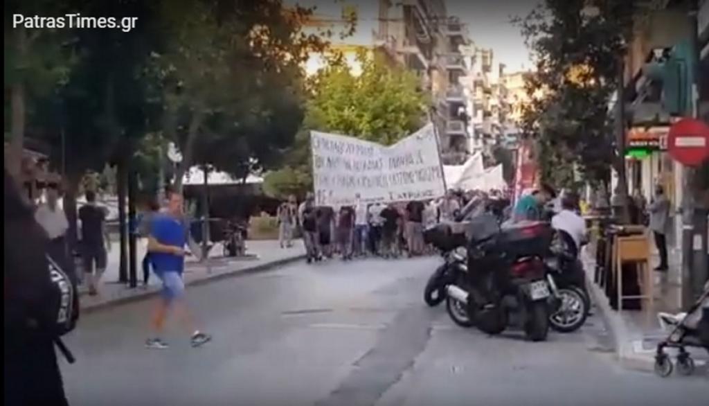 Πορεία για τον Ζακ Κωστόπουλο στην Πάτρα – video