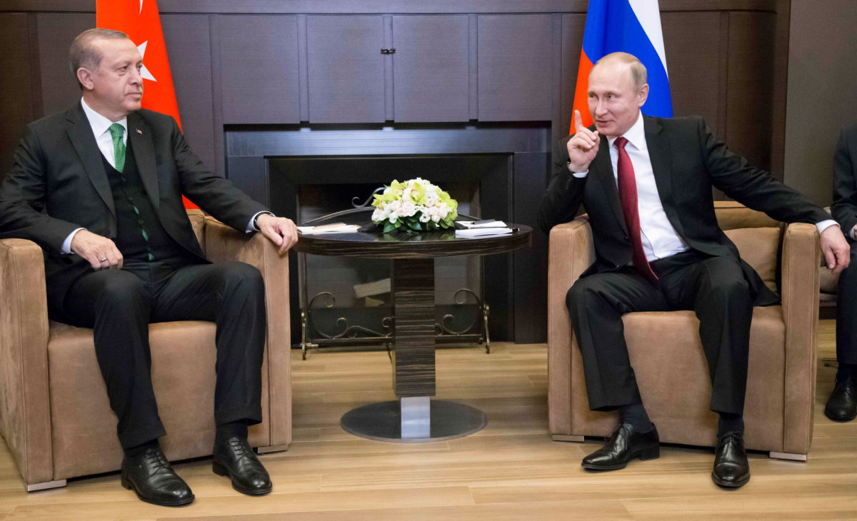 Με “επίκεντρο” την Συρία η συνάντηση Πούτιν -Ερντογάν