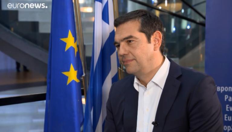 Τσίπρας στο Euronews: Αν πετύχουμε τους στόχους, δεν θα κόψουμε τις συντάξεις – video