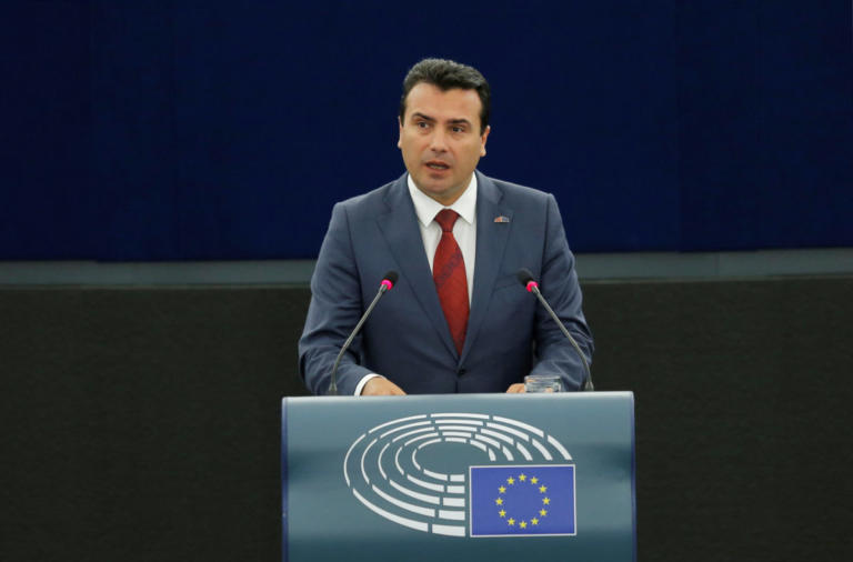 Ομιλία Ζάεφ με… απρόοπτα στο Ευρωκοινοβούλιο: Θα είμαστε η Δημοκρατία της Βόρειας Μακεδονίας