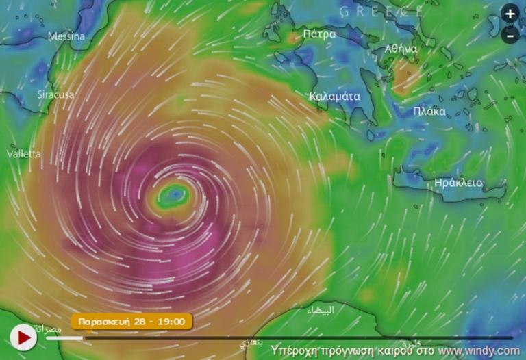 Κυκλώνας Ζορμπάς: Θα σαρώσει με ανέμους 100 χιλιομέτρων την ώρα αλλά ίσως είναι μόνο η αρχή!