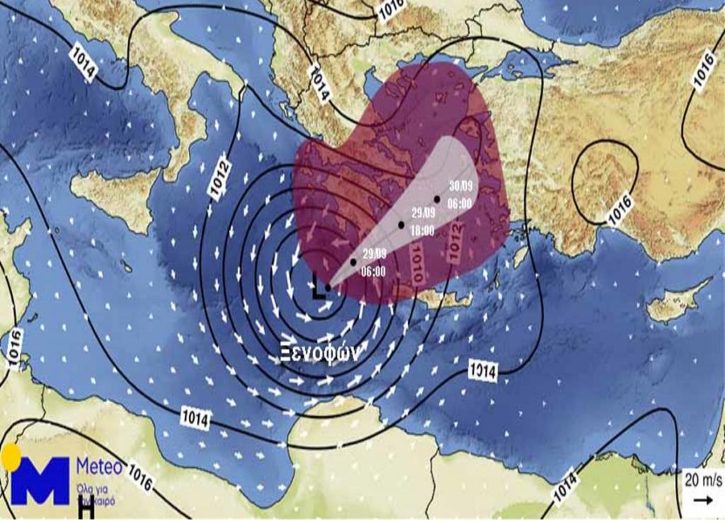 Καιρός: Ο κυκλώνας Ζορμπάς είναι εδώ! Καρέ – καρέ το πέρασμά του