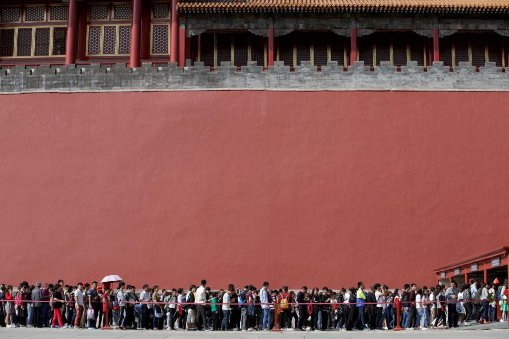 Παγκόσμιος θαυμασμός! Νέα τμήματα στο τείχος της περίφημης Απαγορευμένης Πόλης στο Πεκίνο!