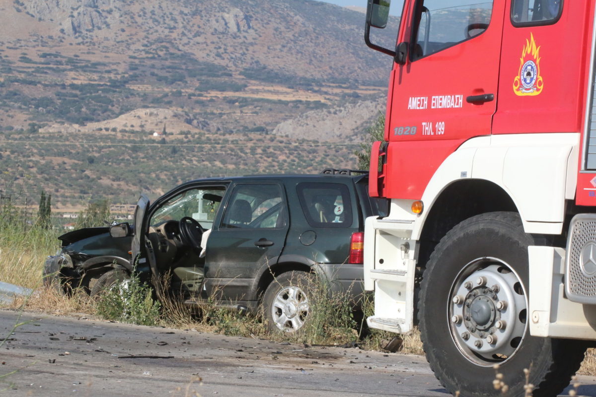 Ηράκλειο: Καραμπόλα στην Εθνική Οδό