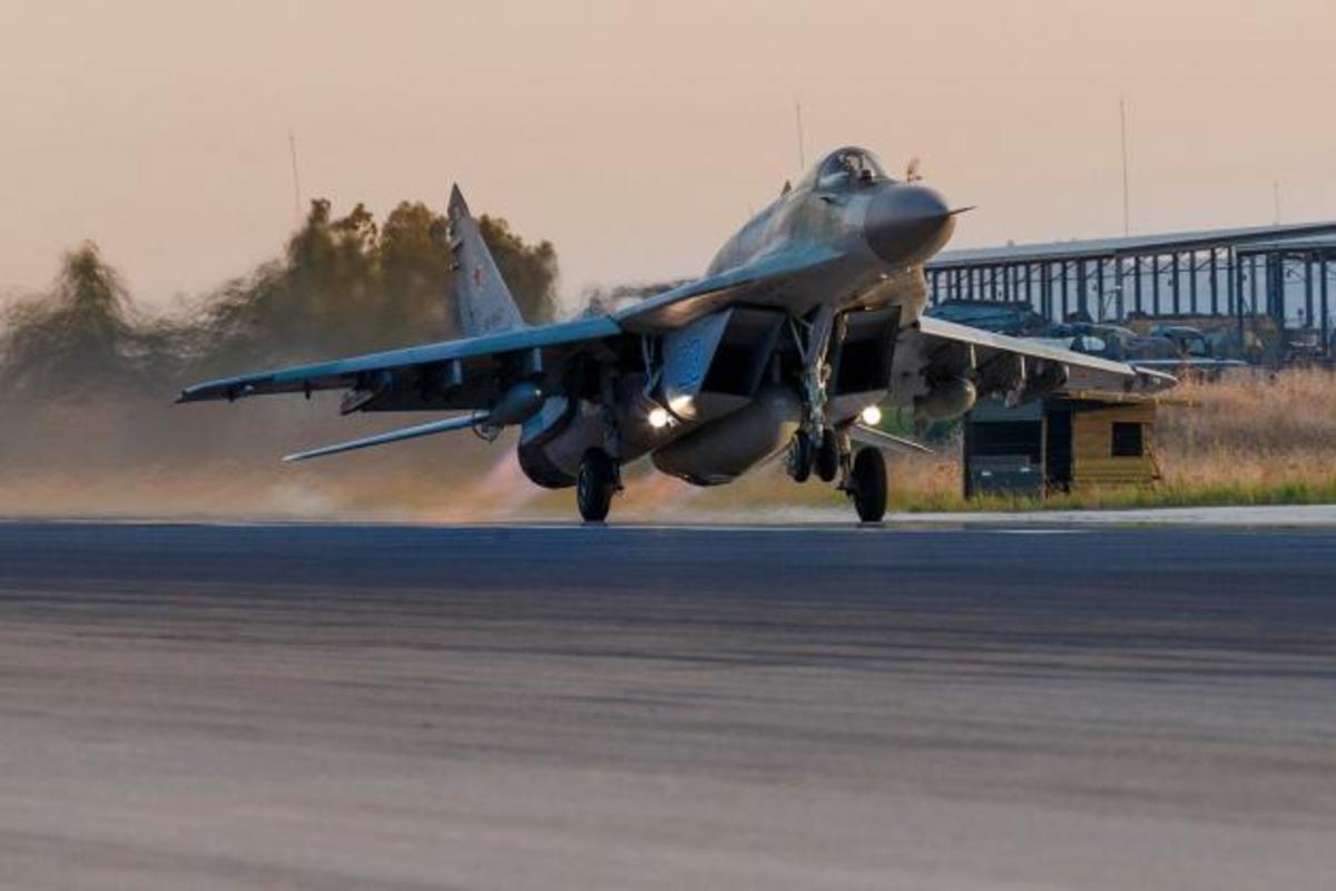 Συντριβή ρωσικού μαχητικού αεροσκάφους MiG-29 έξω από τη Μόσχα