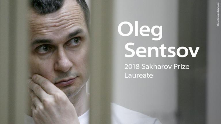 Στον Ουκρανό σκηνοθέτη, Όλεγκ Σέντσοφ, το Βραβείο Ζαχάρωφ 2018!