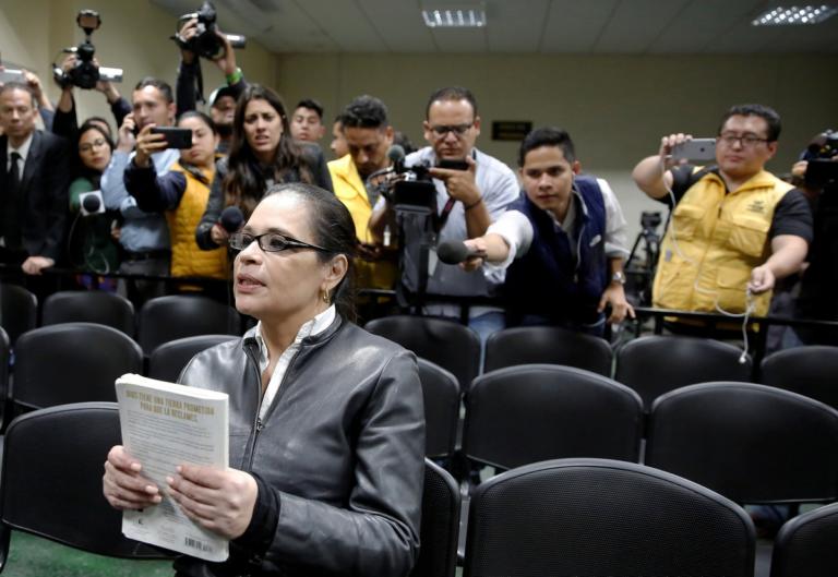 Στέλνουν φυλακή την πρώην αντιπρόεδρο στη Γουατεμάλα