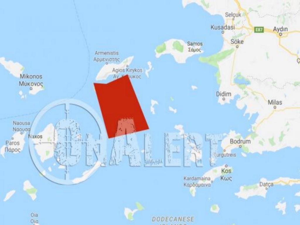 Δεν ξεχνάει τον σεβντά με το Αιγαίο η Άγκυρα: Ανάβει και στην Ικαρία φυτίλι της έντασης