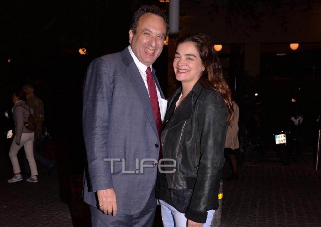 Γωγώ Μπρέμπου: Σπάνια νυχτερινή έξοδος με τον σύντροφό της, Χρήστο Χωμενίδη [pics]